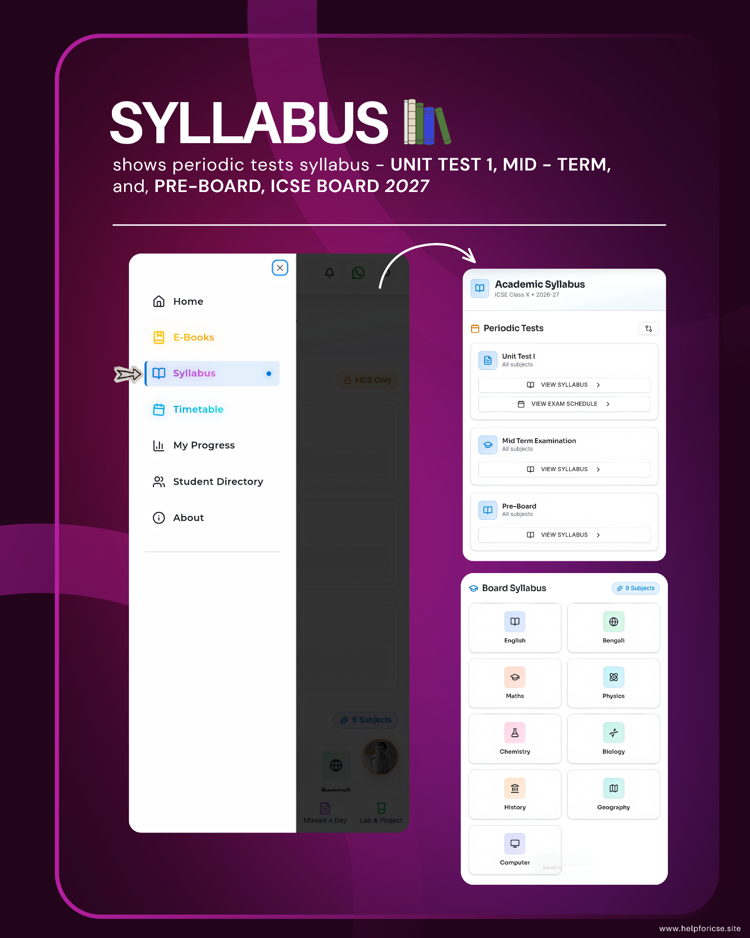 Syllabus screenshot